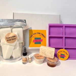 DIY Soap Making Kit- Rose Honey Oat Goat’s Milk